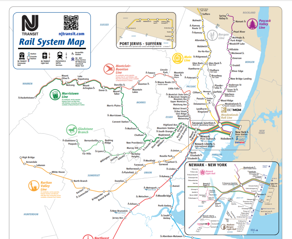 Making the NYC region rail map – Pretzel Express